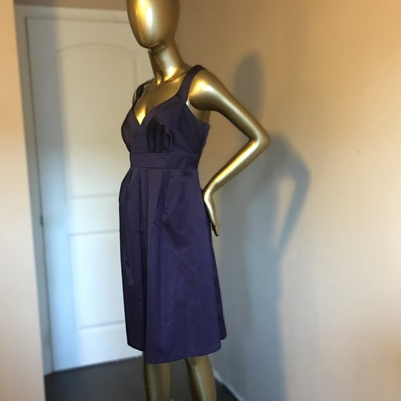 DAVID'S BRIDAL Cotton Sateen Sleeveless Dress NEW WITH TAG! - Picture 7 of 16